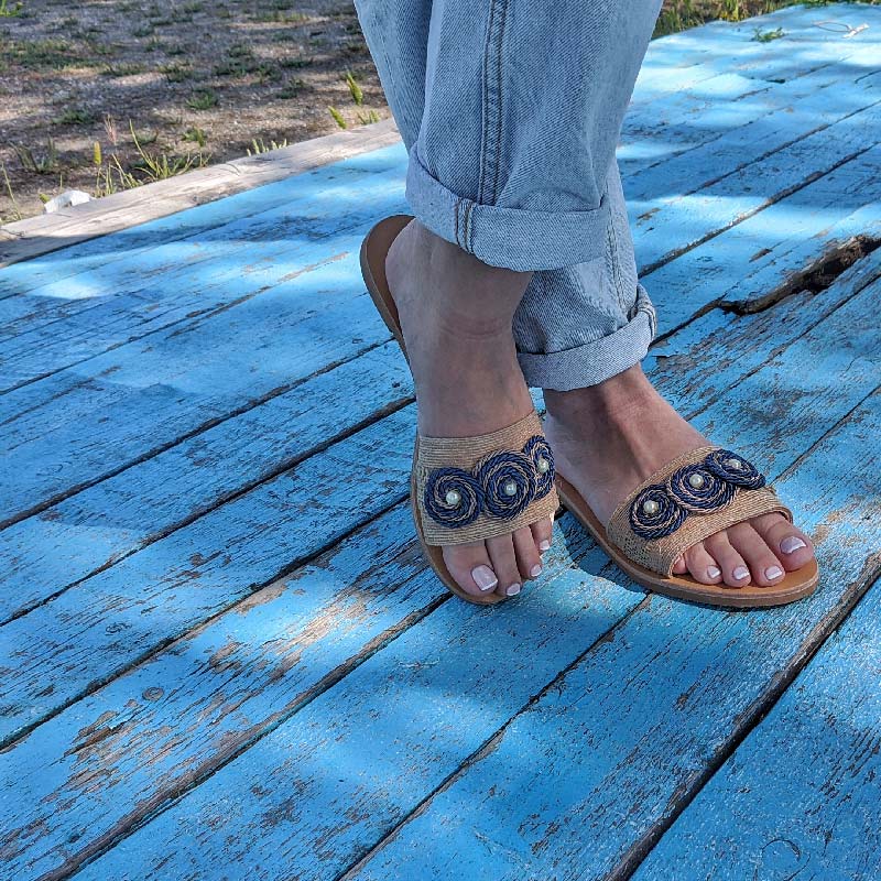 Sandals - Women - Leather - Knosso-promo2-Sandals Dia's Handmade