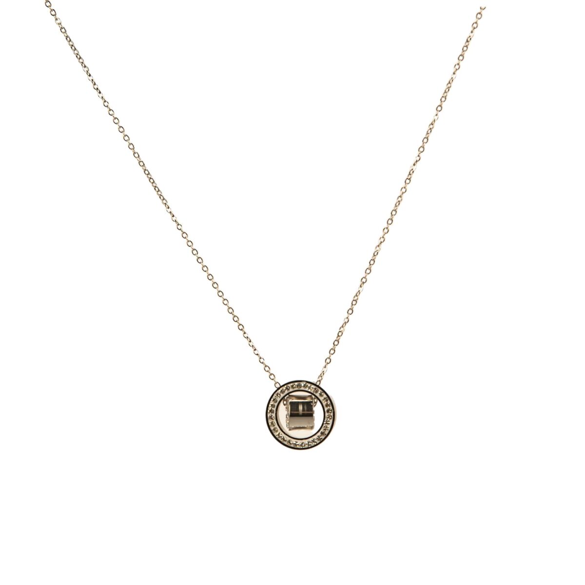 Necklace Silver Circle