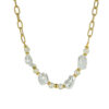 Necklace Pearls Lava White