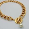 Necklace Chain made of gold plated Steel 24k